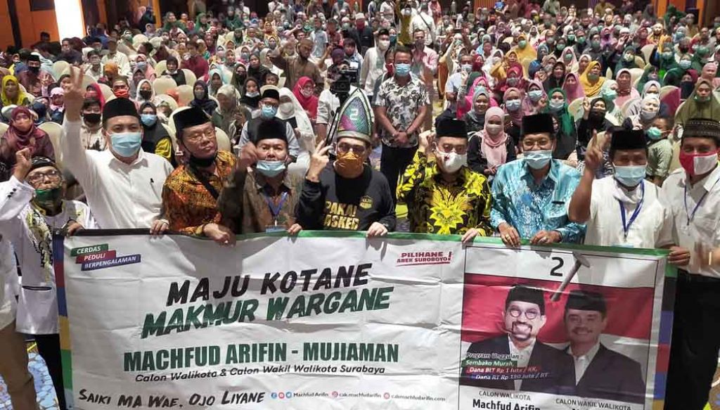 Warga Bawean dukung Machfud Arifin-Mujiaman