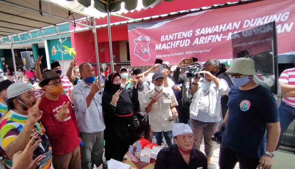 Warga Dolly Siap Dukung dan Menangkan Machfud Arifin-Mujiaman