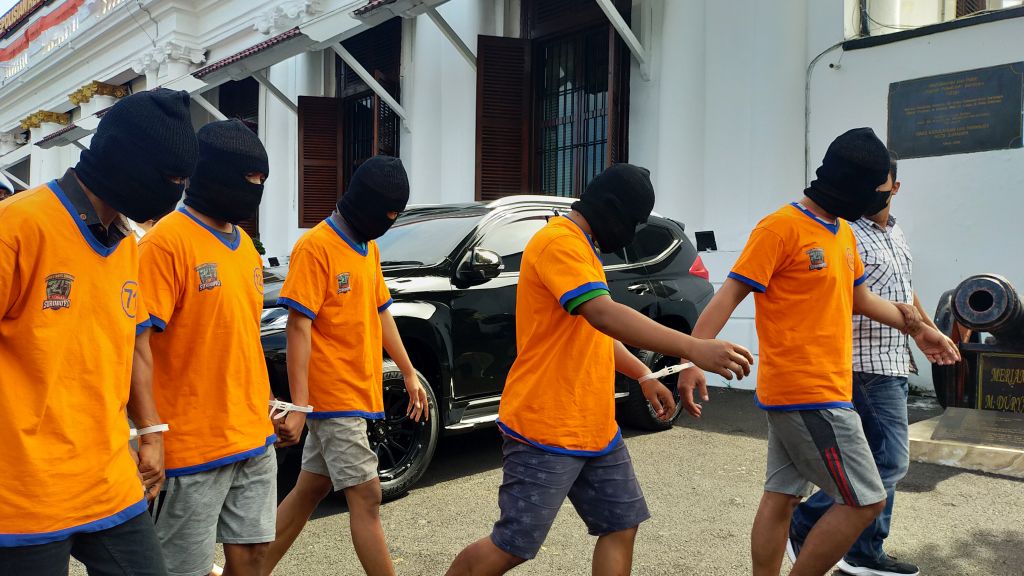 Pelaku penusukan di Tandes, Surabaya.