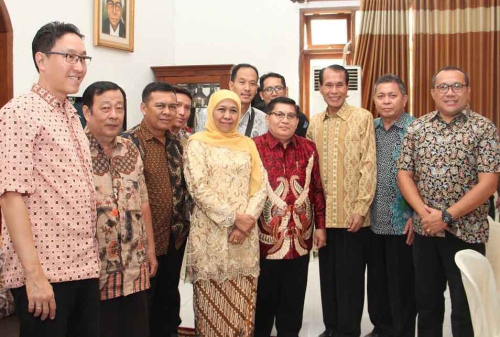 Gubernur Khofifah menerima kunjungan BAMAG Jatim