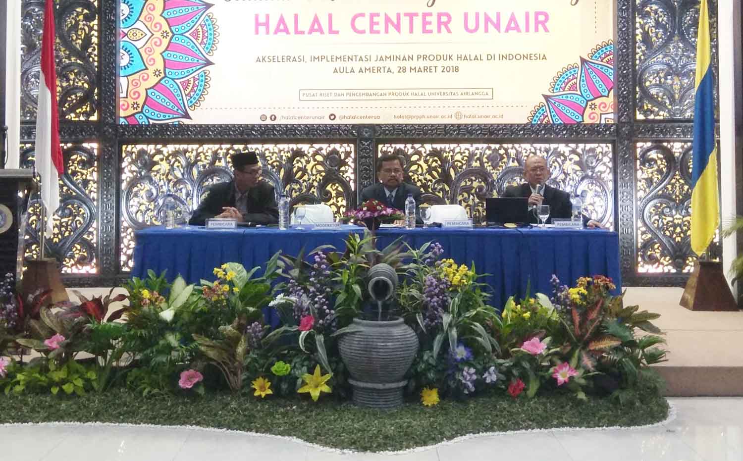 Rektorat Unair Menjelaskan Soal Halal Center