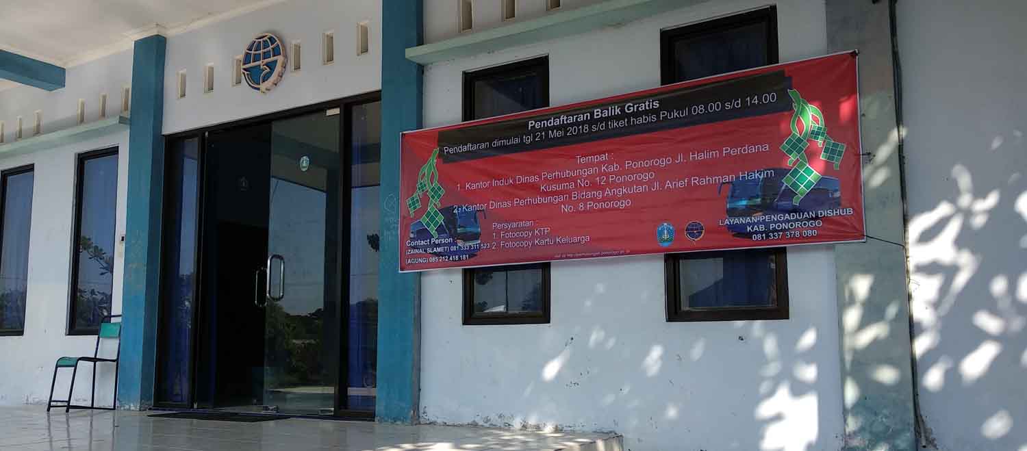 Dishub: Program Balik Gratis Tujuan Ponorogo ke Surabaya Sisa 31 Kursi