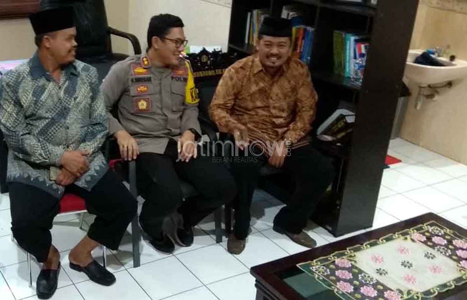 Sejumlah pimpinan di kantor Kementerian Agama di Blitar./Foto: CF Glorian.