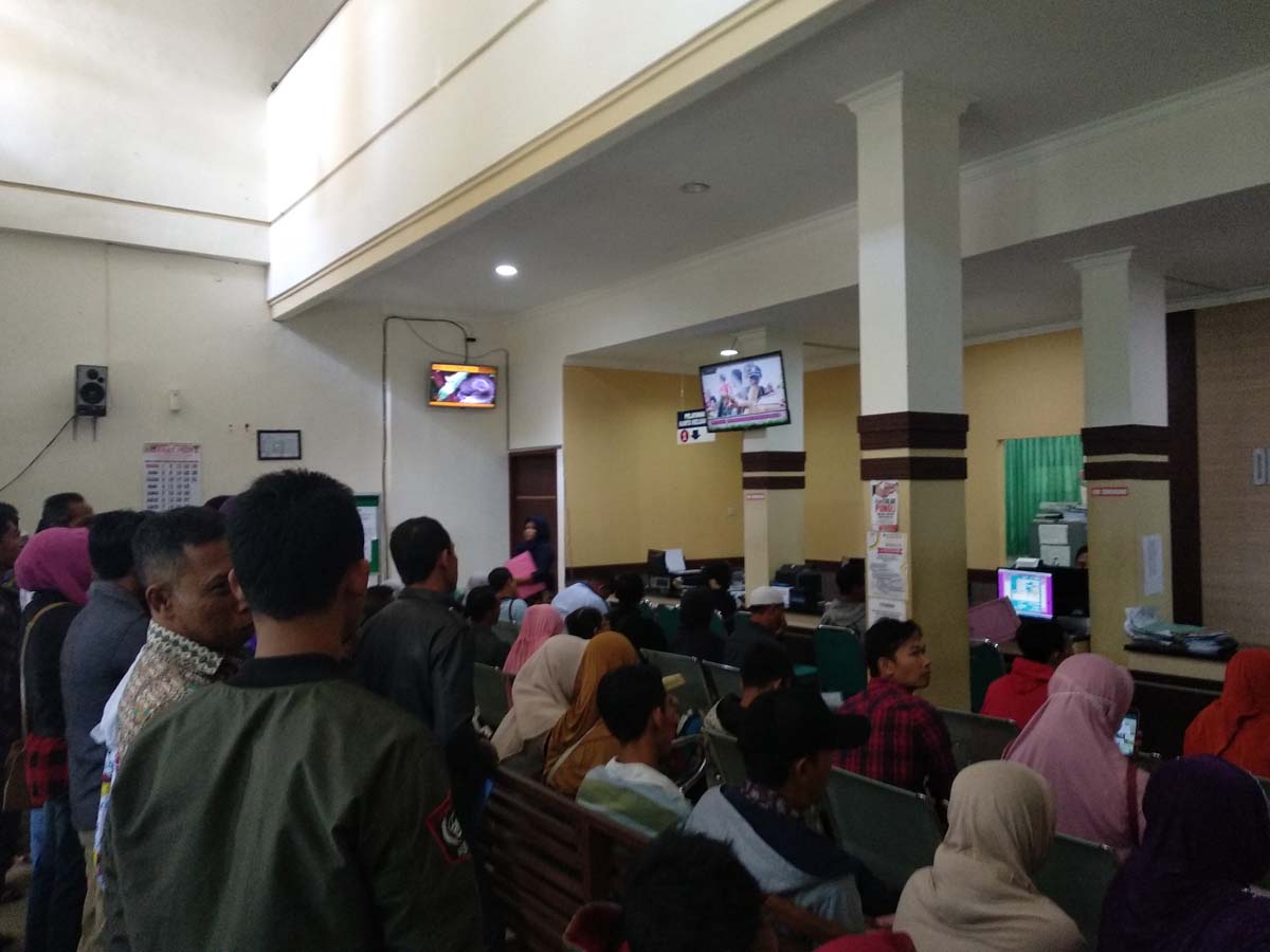 Suasana di Disdukcapil Ponorogo