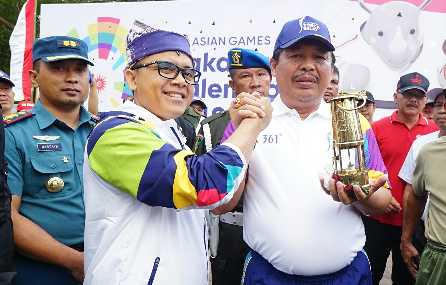 Bupati Anas saat bertemu Bupati Jembrana I Putu Artha /Foto: istimewa 