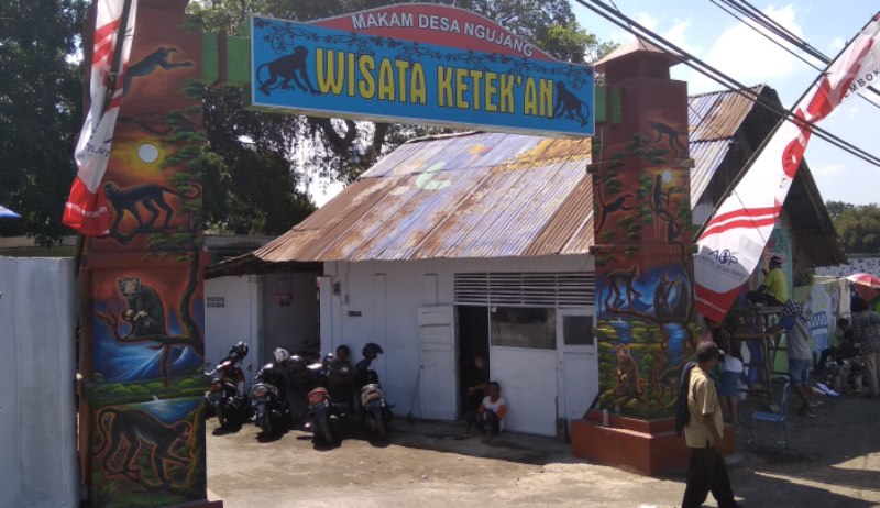 Wisata Kera Mistis di Kuburan