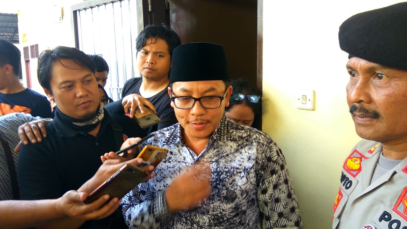 Plt Wali Kota Malang, Sutiaji di Balai Kota Malang.