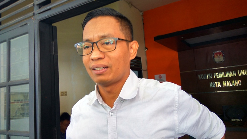 Ketua KPU Kota Malang, Zainudin. 