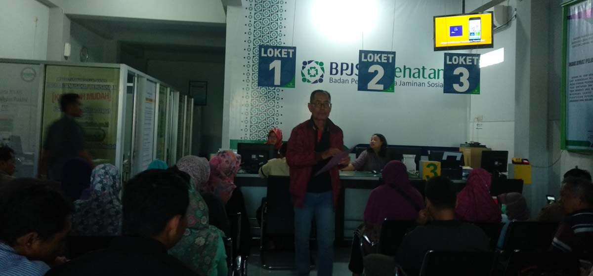Pelayanan di kantor BPJS Kesehatan Ponorogo