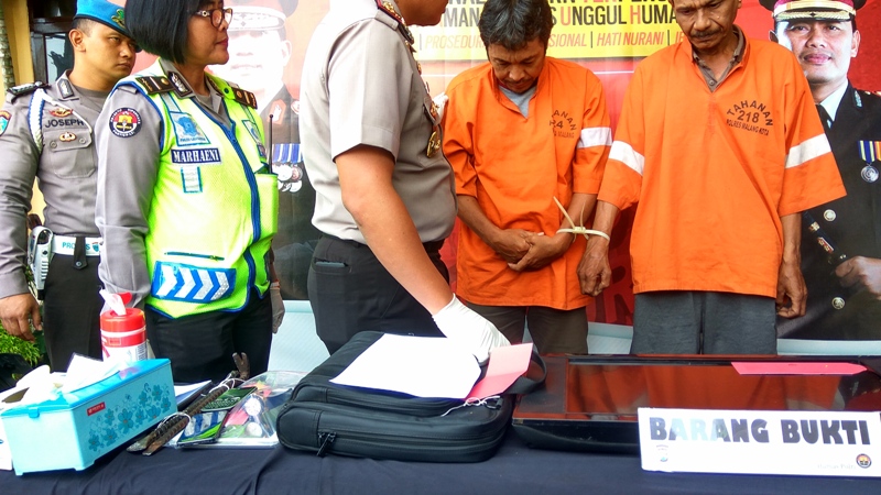 Dua Kakek Spesialis Pembobol Rumah Kosong Diringkus