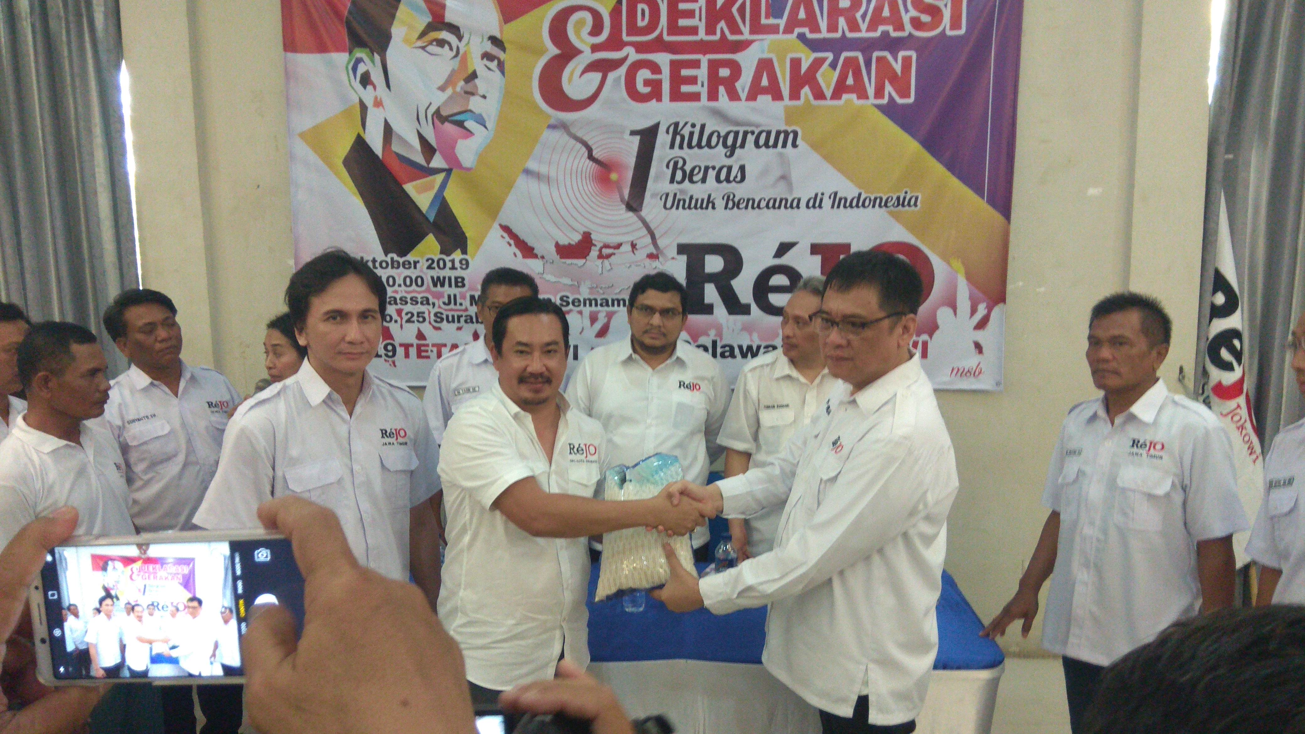 Relawan Jokowi (ReJo) siap mendeklarasikan dukungan hingga tingkat kecamatan.