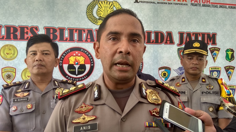 Kapolres Blitar AKBP Anissullah M. Ridha.