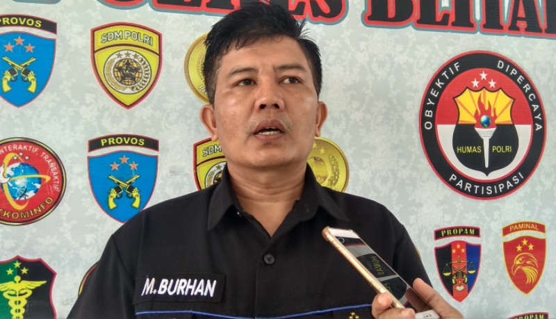 Kasubag Humas Polres Blitar Iptu Muhammad Burhanudin. 