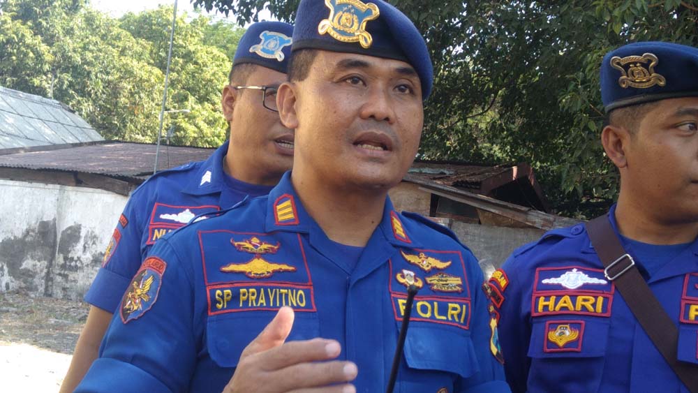 Kasatpolair Polres Probolinggo AKP Slamet Prayitno.
