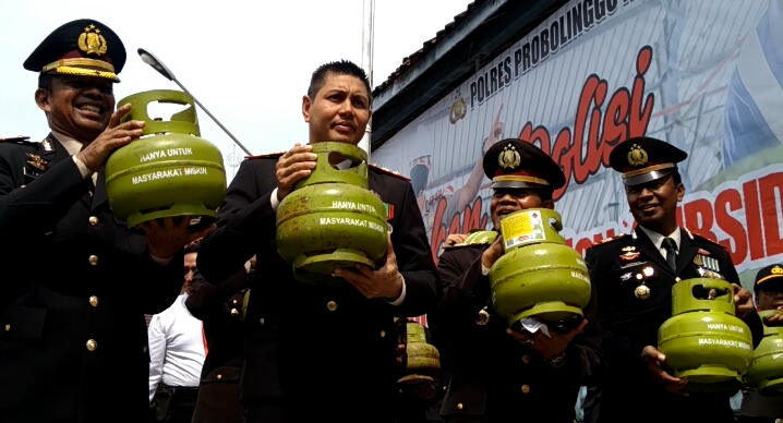 Polisi Deklarasi Tolak Pakai Gas Elpiji Bersubsidi