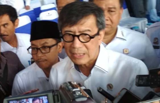 Menteri Hukum dan HAM Yasonna Laoly