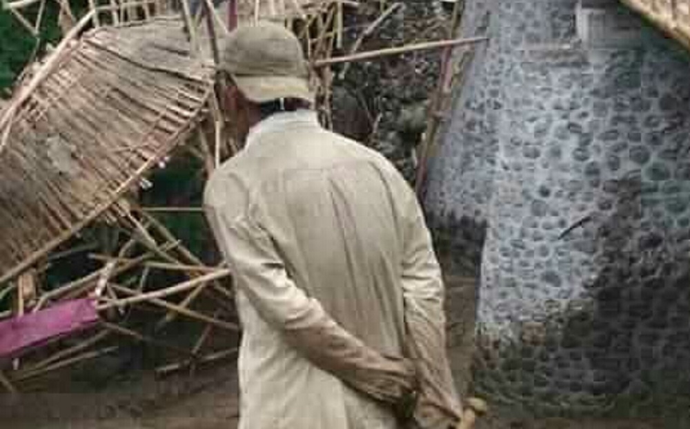 Jembatan darurat  di Probolinggo rusak setelah diterjang banjir bandang pada Rabu Sore (28/11/2018) kemarin