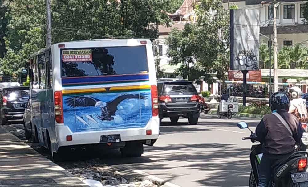 Lokasi yang diduga direkamnya video yang viral di Malang