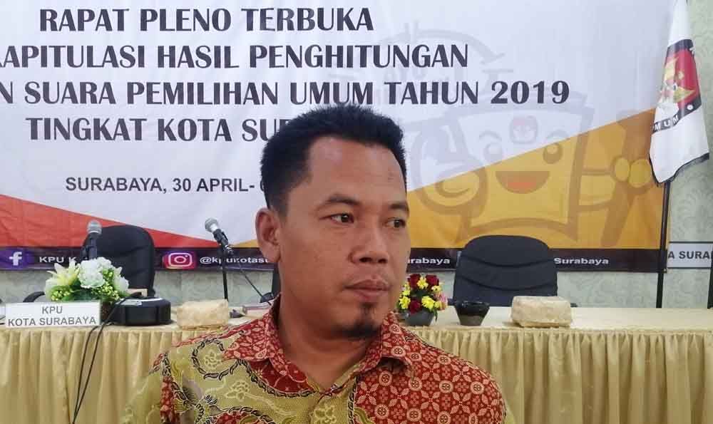 Komisioner KPU Surabaya Divisi Teknis, Miftakul Ghufron
