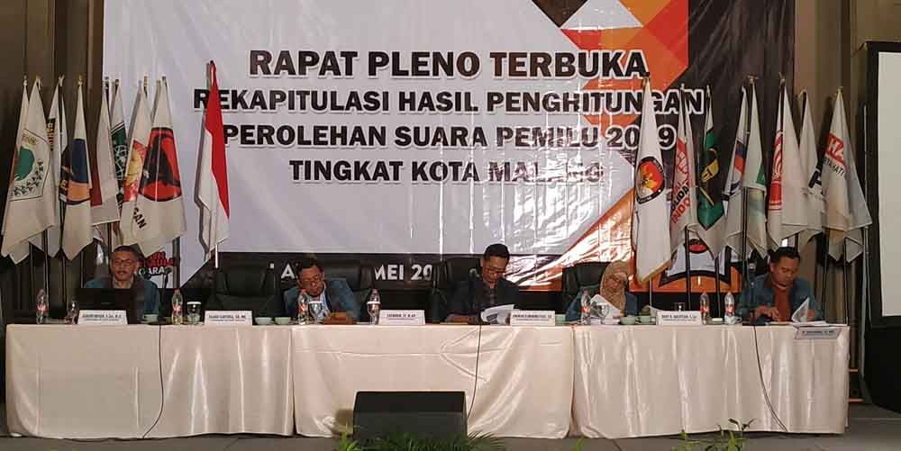 Jokowi Menang Mutlak di Kota Malang, Saksi Prabowo Tolak Tanda Tangan