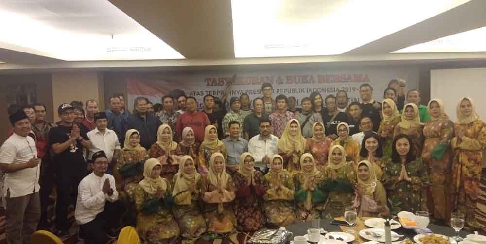 Tasyakuran dan Buka Bersama Terpilihnya Presiden Republik Indonesia Joko Widodo-KH Ma'ruf Amin