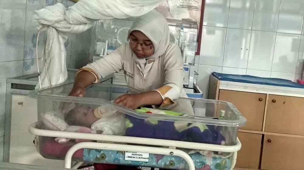 Bayi yang ditemukan dirawat di RS Sidowaras