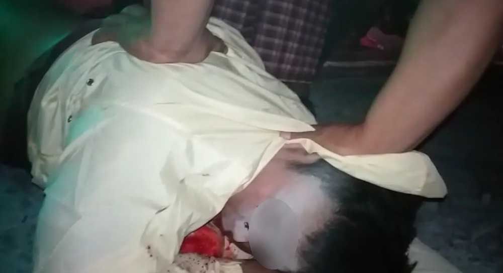 Pelaku yang diamuk massa di Blitar