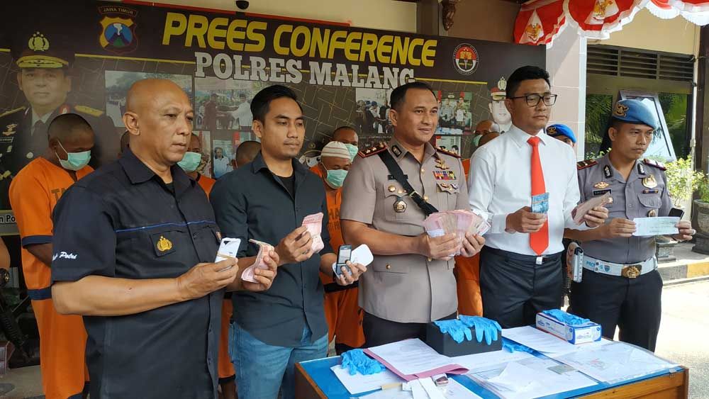 Jadi Bandar Judi dalam Pilkades di Malang, 11 Orang Diciduk