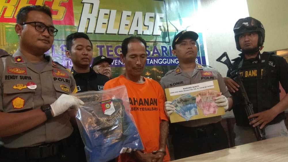 Pelaku pencurian ditangkap Polsek Tegalsari