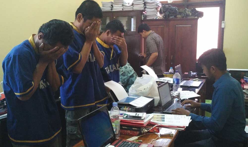 Kurir sabu yang ditangkap Polres Pasuruan