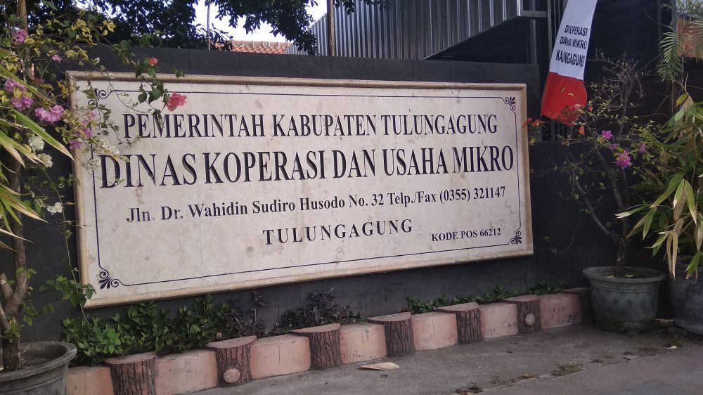 Kantor Dinas Koperasi dan UMKM Tulungagung