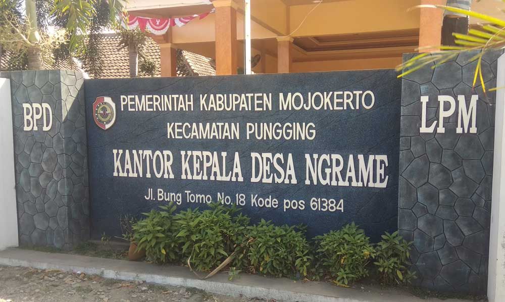 Kantor Kepala Desa Ngrame Mojokerto