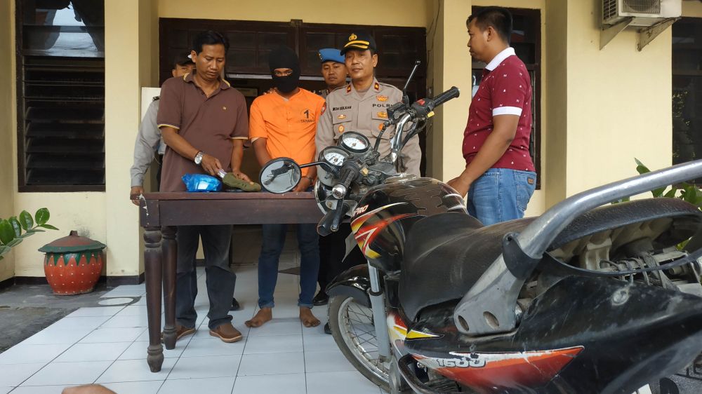 Pelaku jambret ditangkap Polsek Magersari