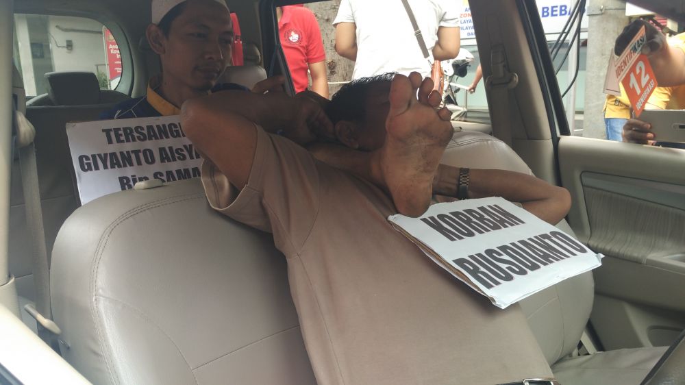 Pelaku pembunuh driver Go-Car lakukan rekonstruksi pembunuhan