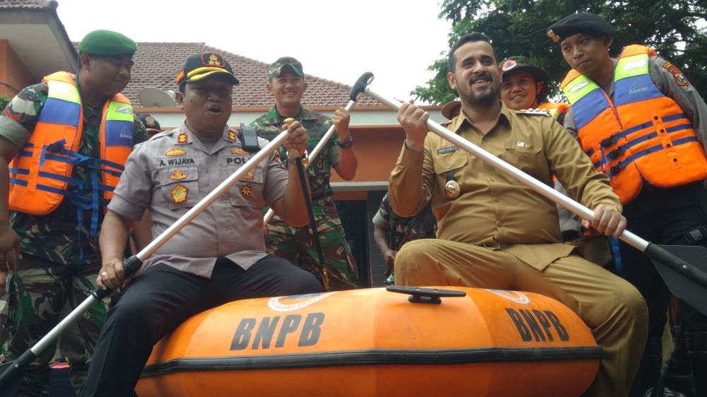 Pemkot Probolinggo dan TNI-Polri di posko kesiapsiagaan bencana