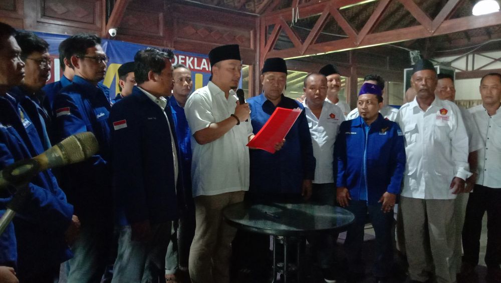 Deklarasi pasangan Cabup Gresik