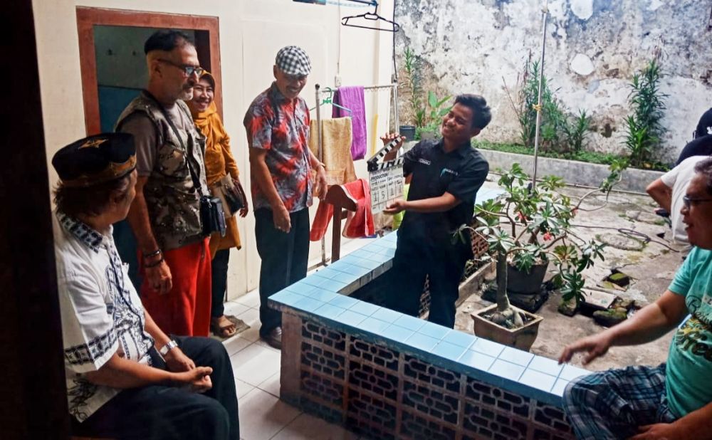 Pembuatan Film Kartolo Numpak Terangbulan di Jalan Ubi, Surabaya