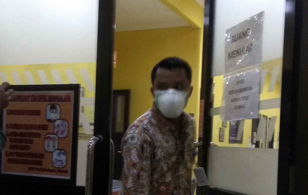 Ruang isolasi RSUD Prof Dr Soekandar Mojosari