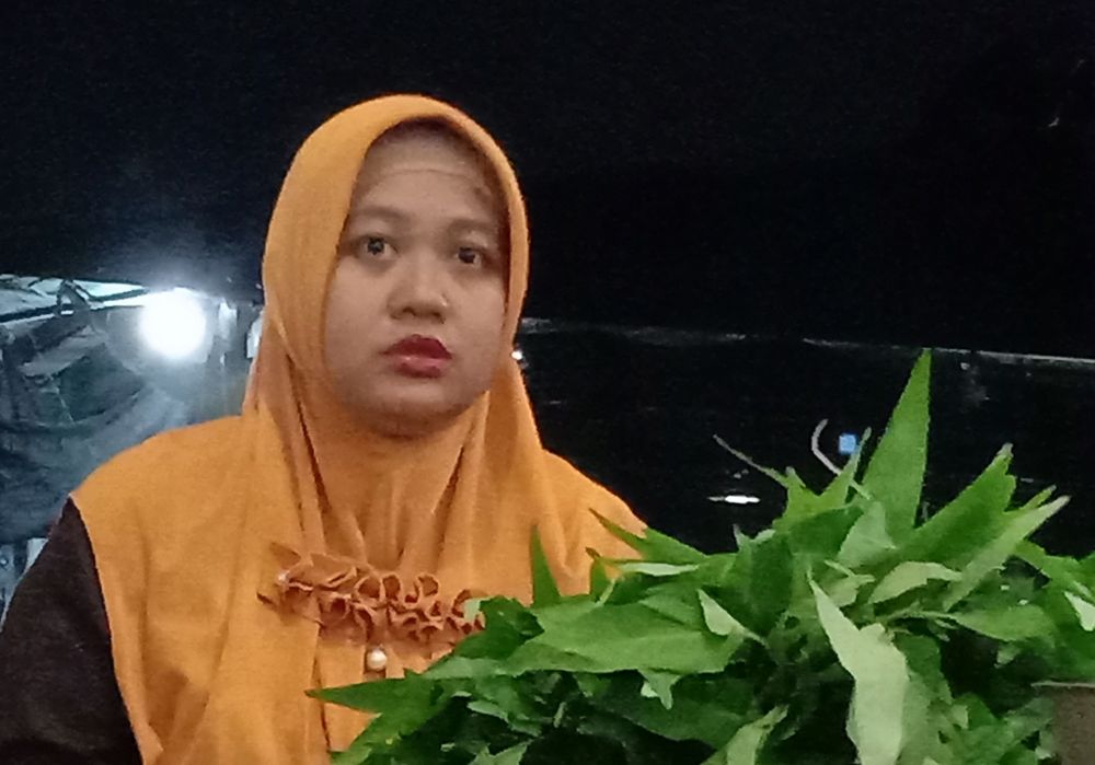 Beli Sayur Segar di PIOS, Pedagang Ini Tabung Keuntungan untuk Berhaji