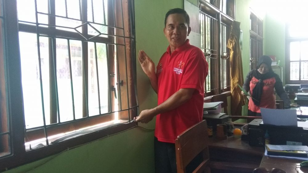 SD Negeri 02 Banjarsari dibobol maling