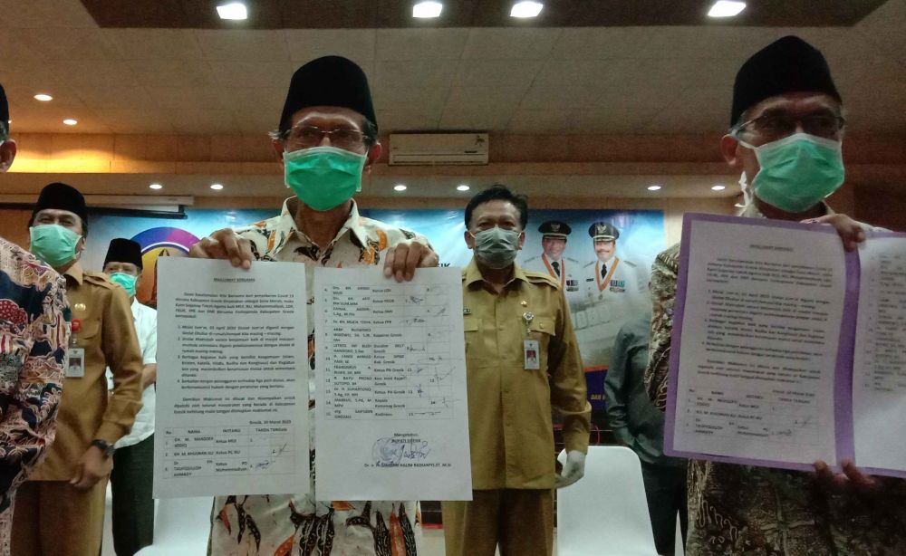 Maklumat Bersama Kabupaten Gresik