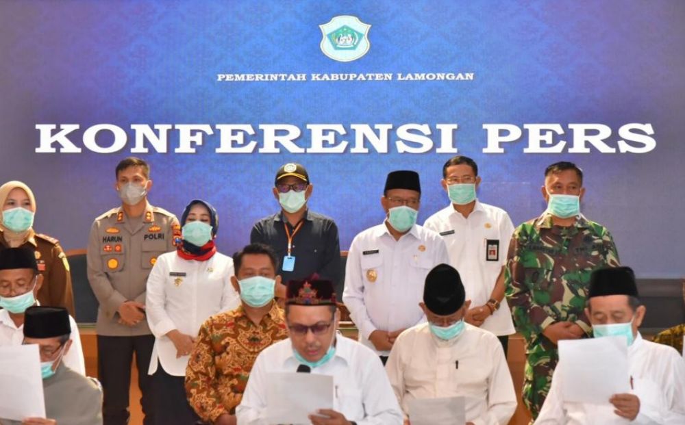 Bupati Lamongan Akui Ada Warganya yang Positif Virus Corona