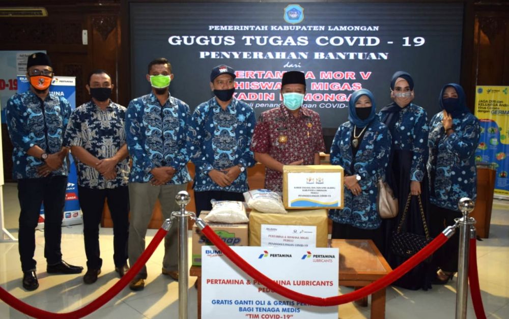 85 PDP Covid-19 di Lamongan Dapat Bantuan Paket Sembako