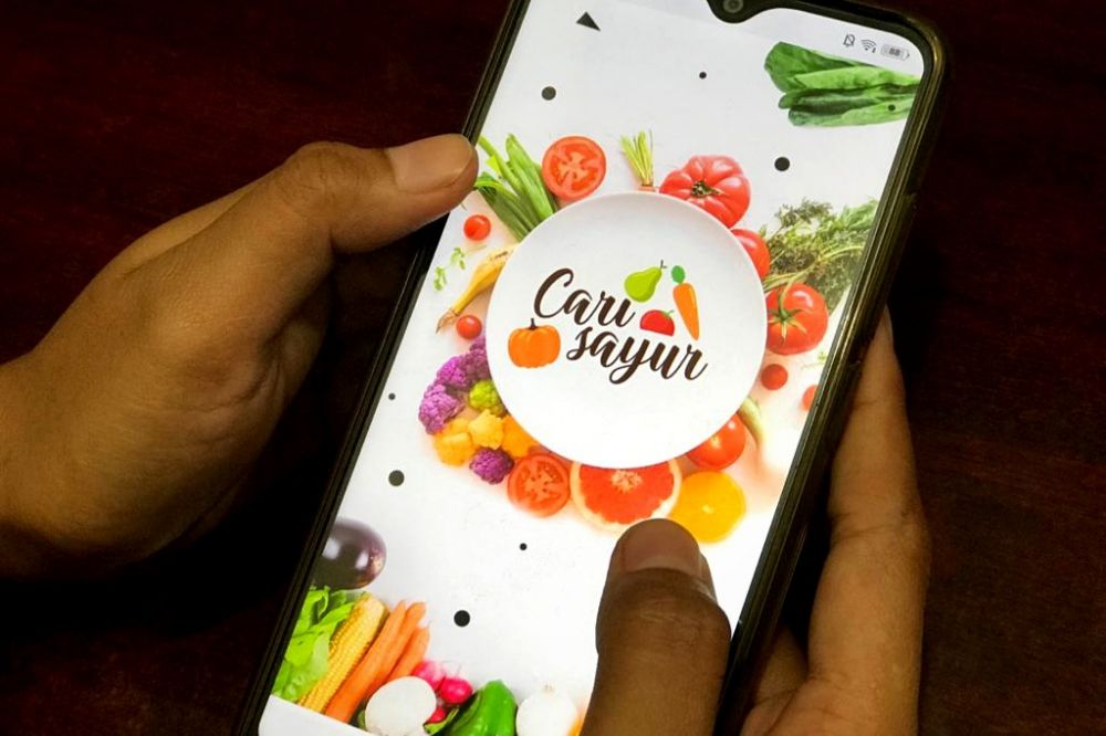 Aplikasi carisayur.com
