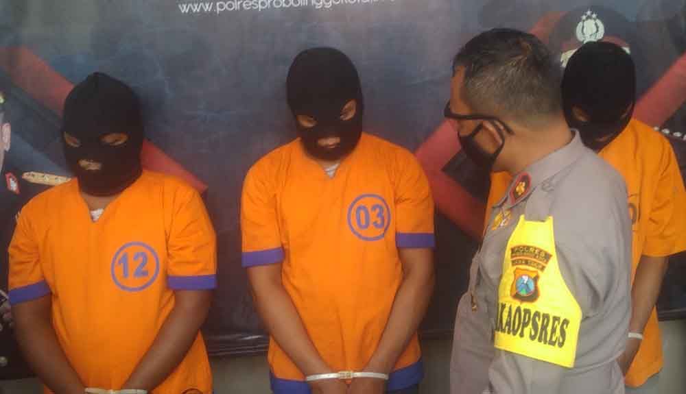 Pelaku pencuri motor di masjid yang diamankan Polres Probolinggo Kota