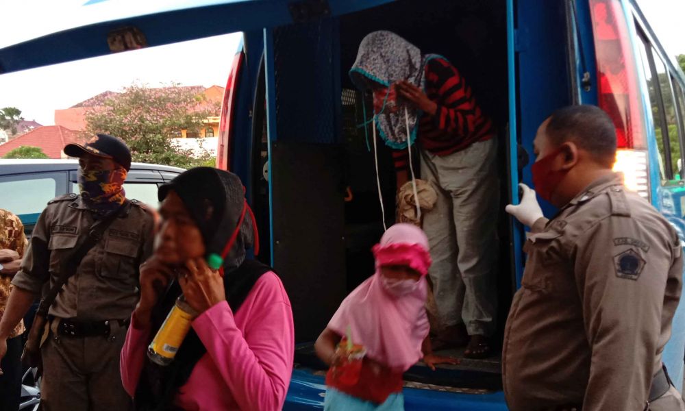 Pemulangan gepeng di Kabupaten Gresik