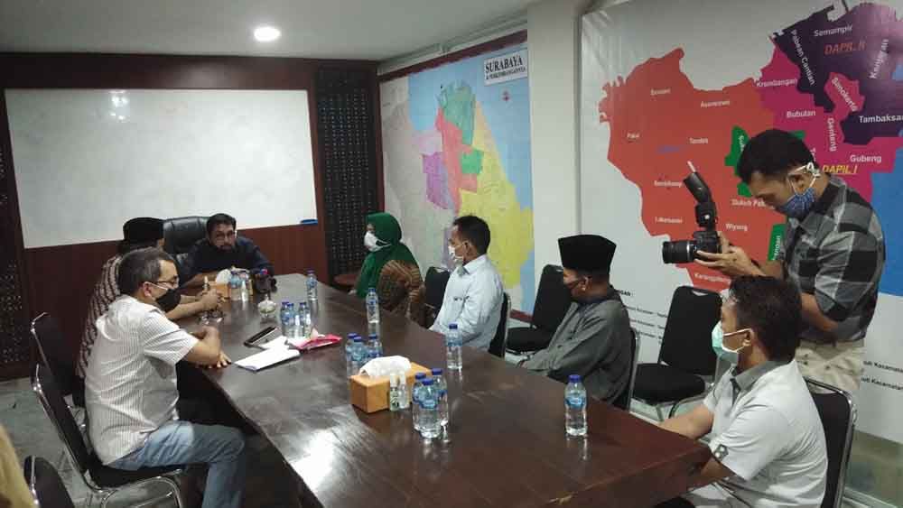 Pertemuan wali santri dan alumni bersama calon Wali Kota Surabaya Irjen Pol (Purn) Machfud Arifin