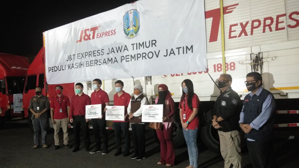 Bantuan kepada Provinsi Jatim