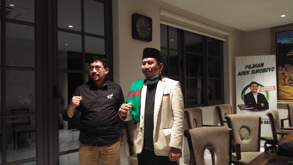 Irjen Pol (Purn) Machfud Arifin dan Ketua DPD PKS Kota Surabaya Ahmad Suyanto 