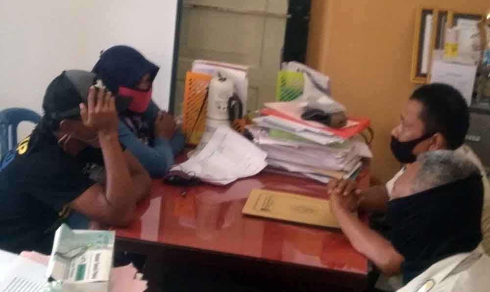 Pasangan yang diamankan Satpol PP Kota Probolinggo